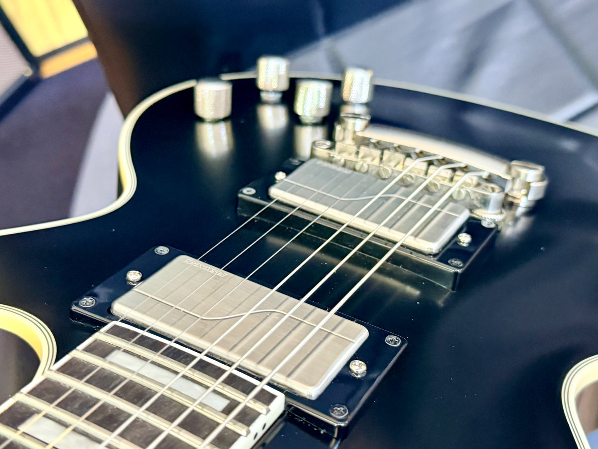 🔥2020🔥 Epiphone Les Paul Prophecy~ Aged Jet Black Metallic~ Fishman Pups~Ebony
