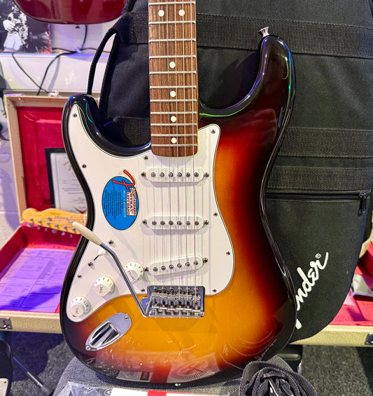 🌟MINT 2008🌟 Fender Mexican Standard Stratocaster~ Left Handed~ Brown Sunburst!