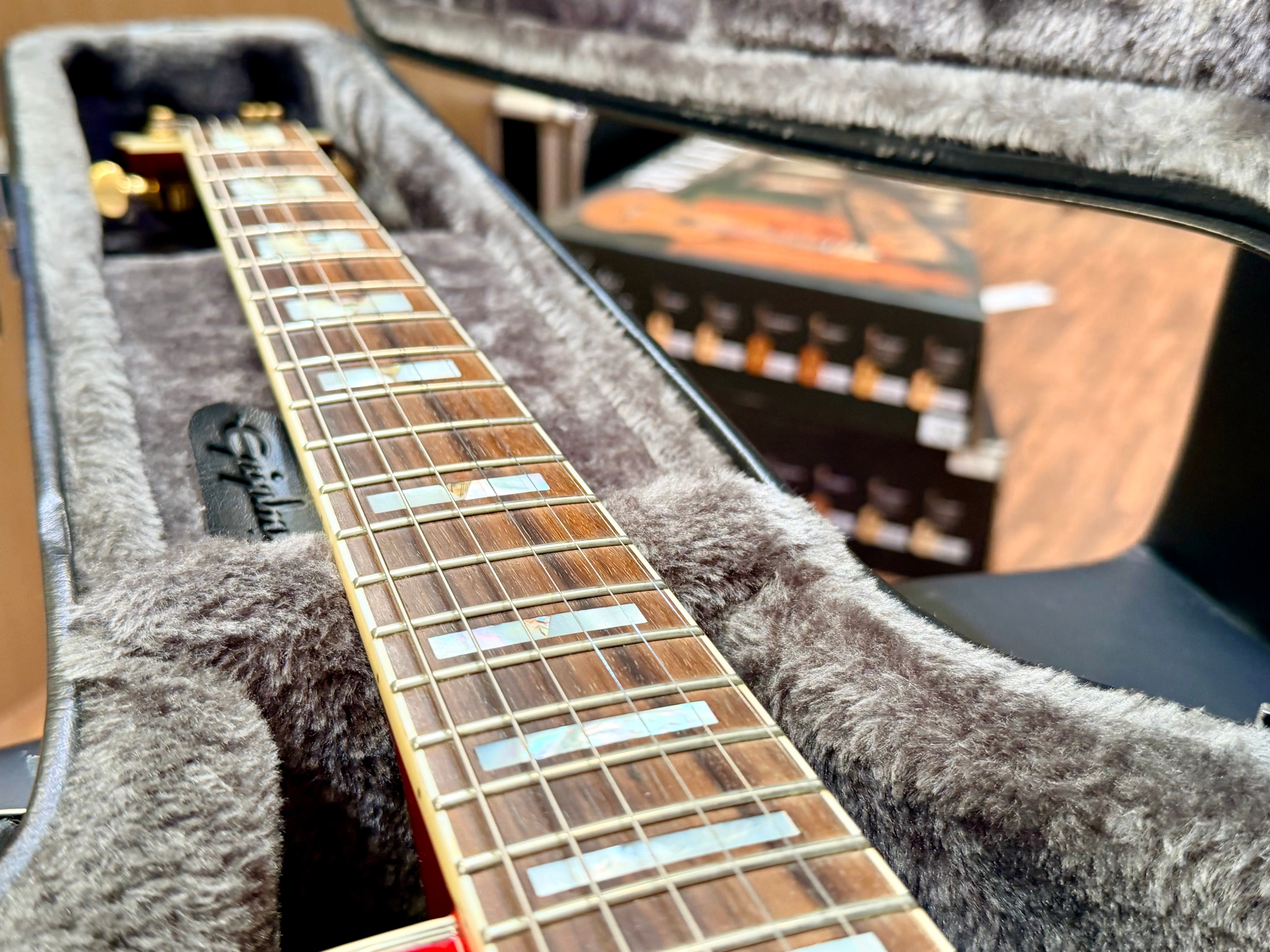 🔥GIBSON PICKUPS🔥 Epiphone Prophecy Les Paul Custom Plus GX~ Cherry Sunburst!
