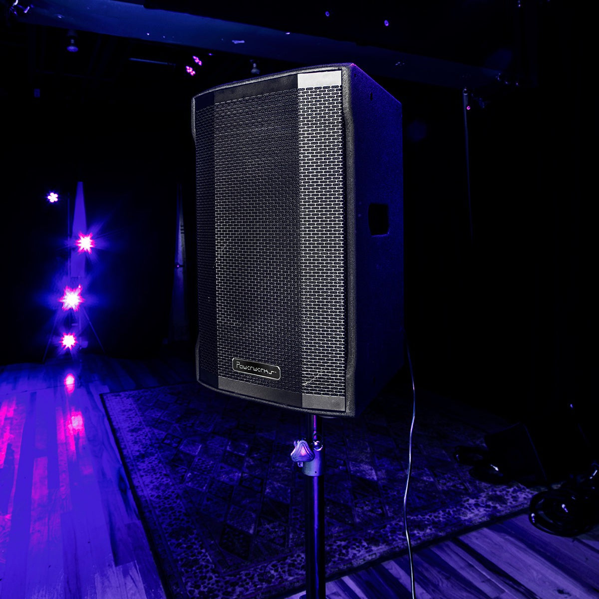 🔥OFFER🔥 Powerwerks PWR10 10” Active PA Speaker 600W Bluetooth DSP Brand New!