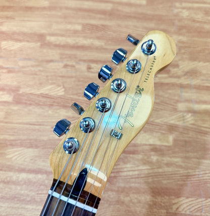 🔥2012🔥 Fender Blacktop Telecaster Baritone~ Ghost Silver HSS~ Mexican MIM Tele