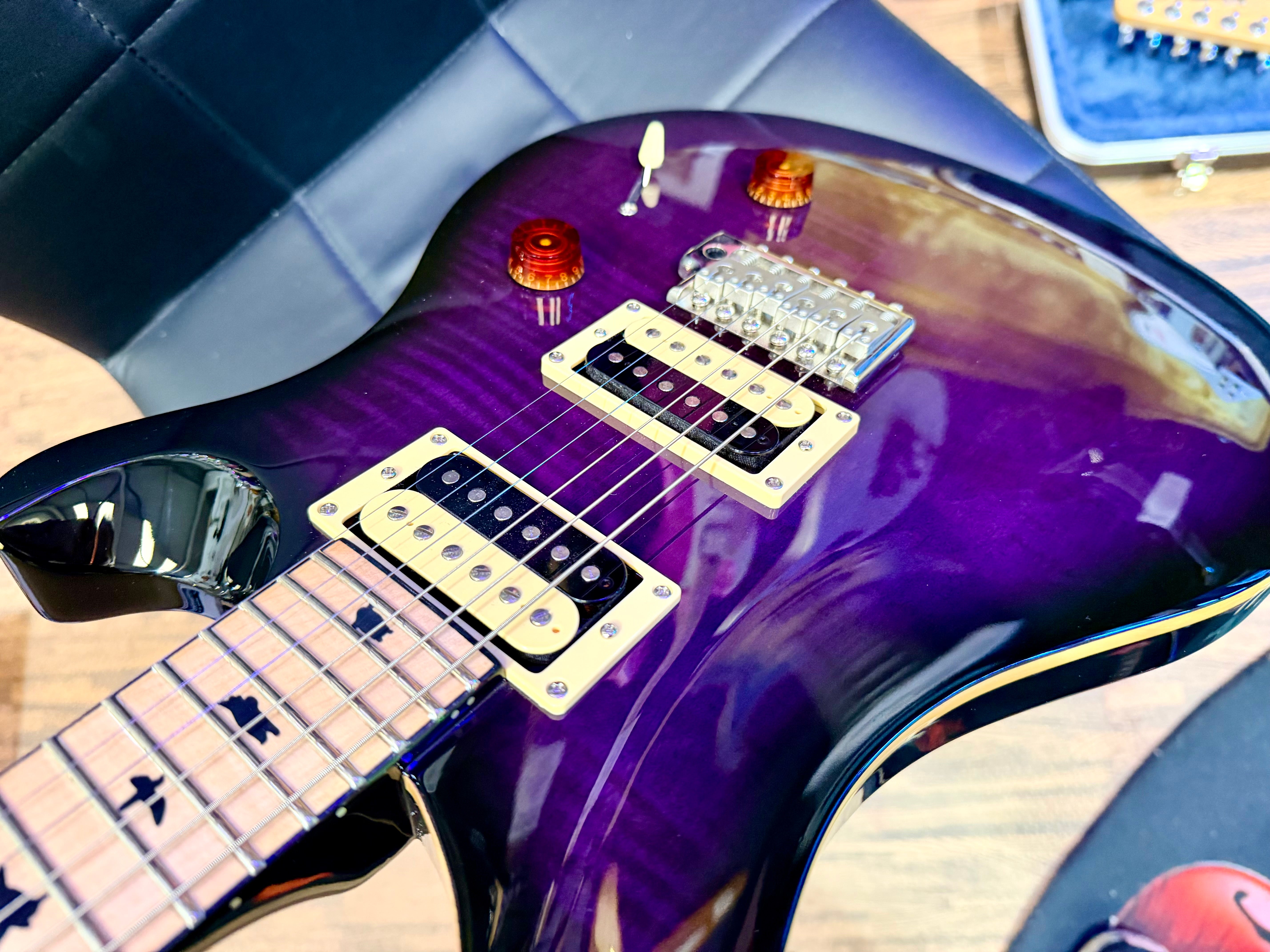 ⚡️2019⚡️ PRS SE Custom 24 Ltd Edition~ Purple Mist~ Satin Maple Neck~ Cherished!