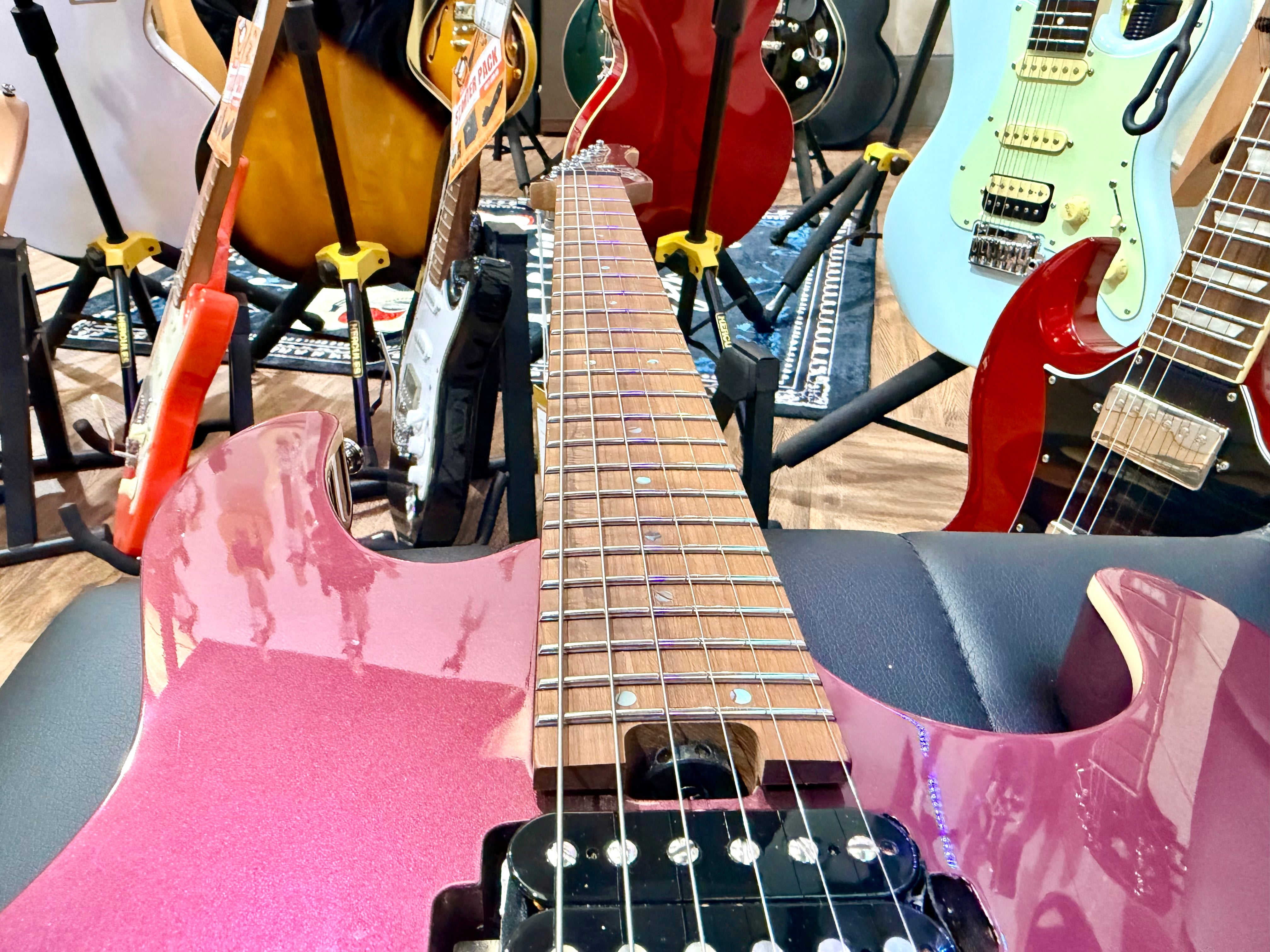 🌟NEW🌟 Cort G300 Pro Electric Guitar~ Vivid Burgundy~ Seymour Duncan Pickups!