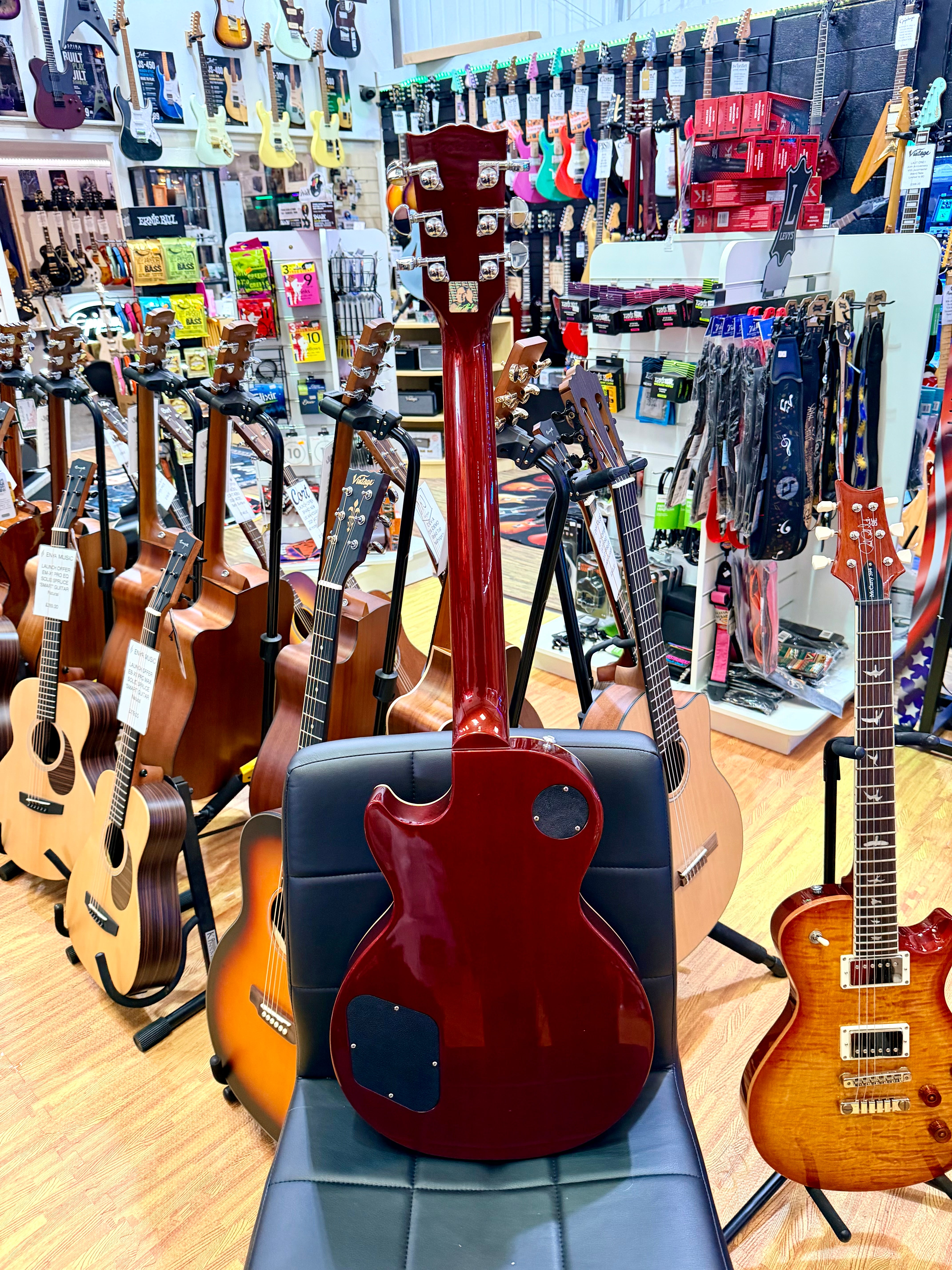 ✨2015✨ Gibson Les Paul Standard 100th~ Heritage Cherry Sunburst Candy + OHSC!