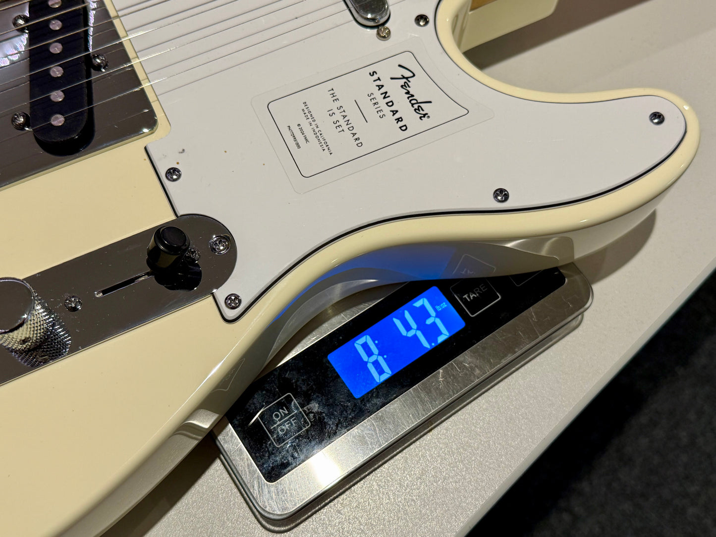 🌟2025 NEW MODEL🌟 Fender Standard Series Telecaster~ Olympic White~ Rosewood!