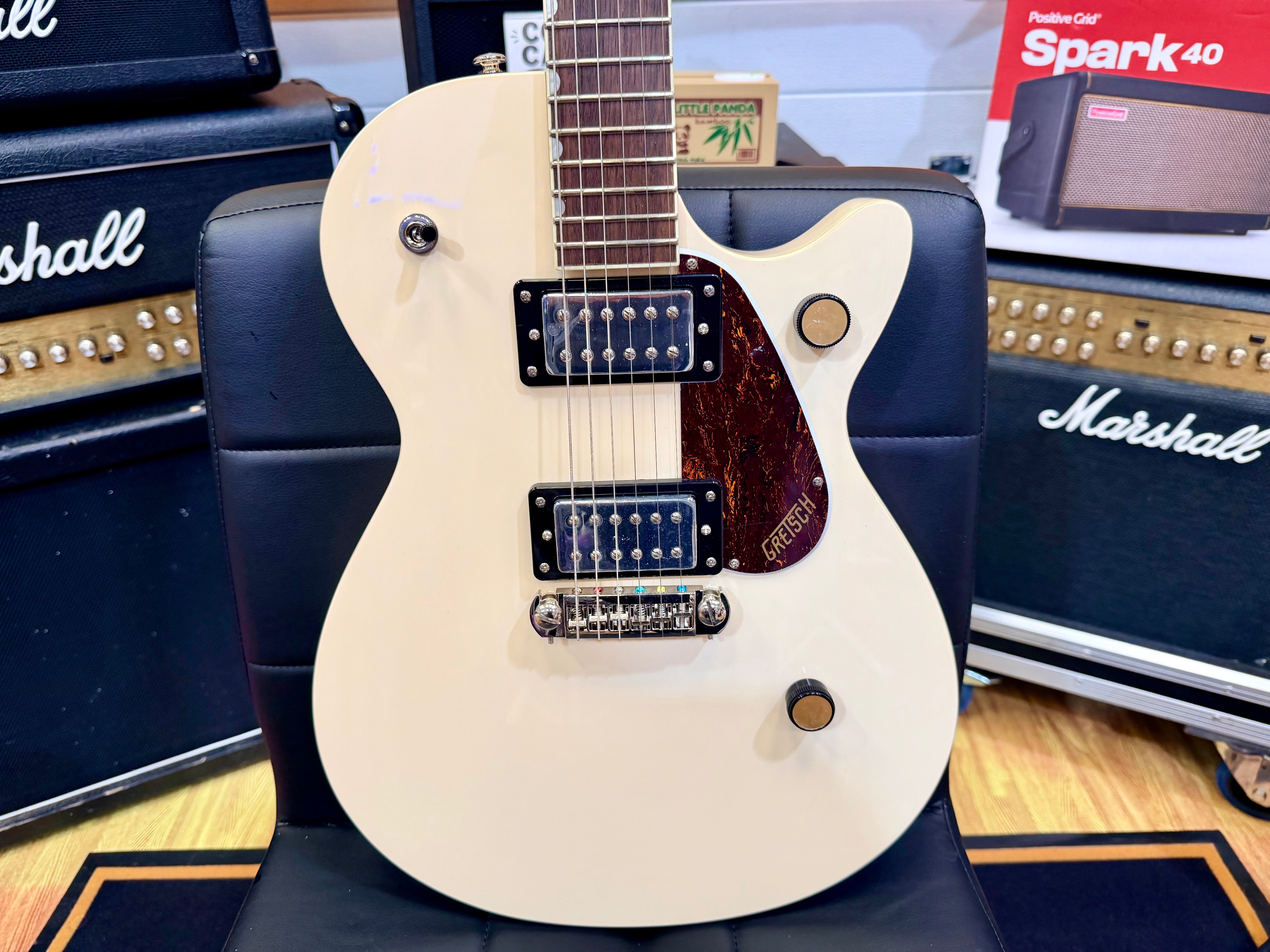 ✨EX-DEMO✨ Gretsch Streamliner Jet Club Vintage White~ Electric Guitar~ 2024