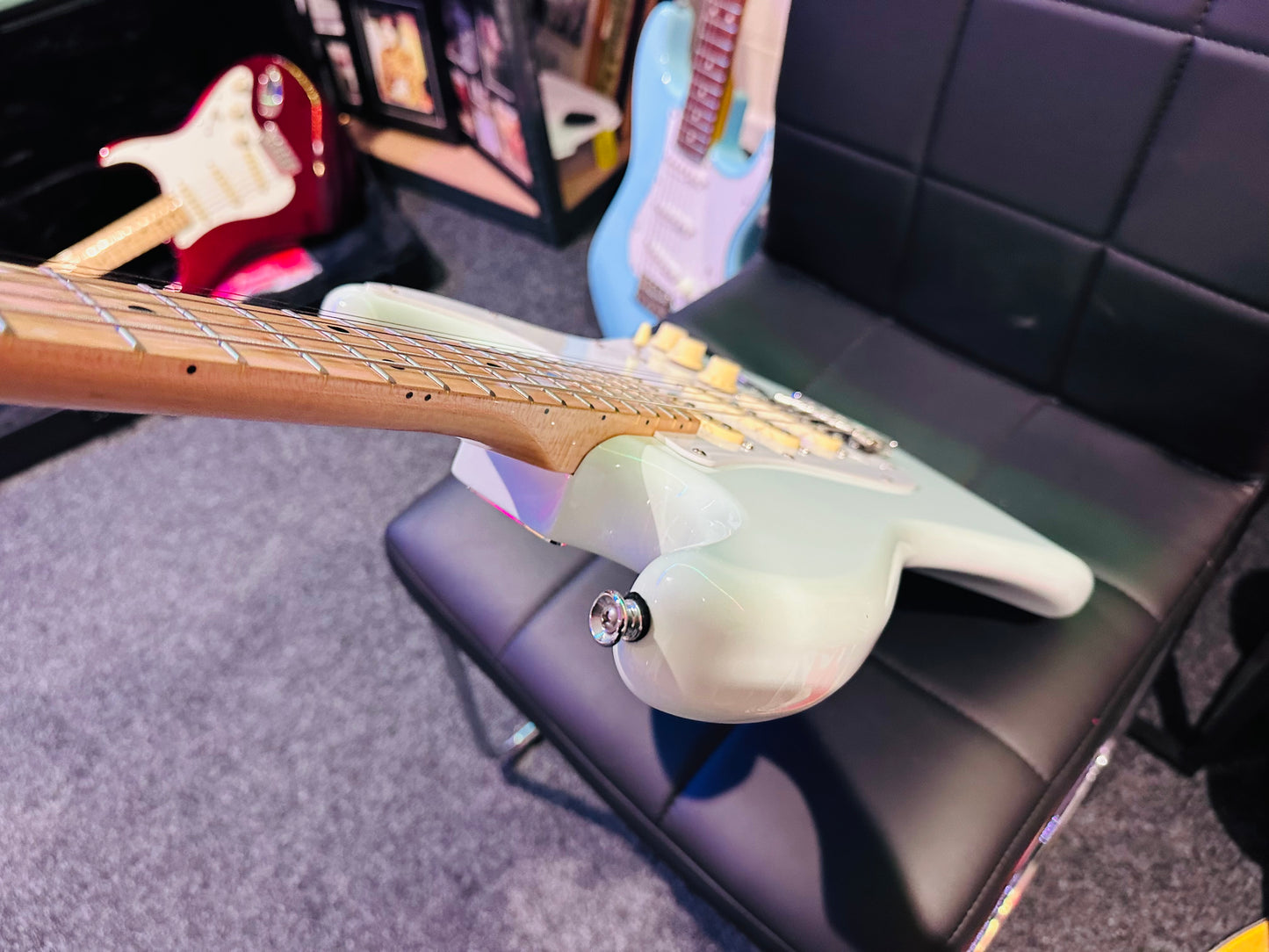 Revelation RTS 57 Stratocaster~ Alan Entwistle Strat Style Guitar~ Daphne Blue!
