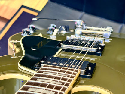 ⚡️2023⚡️ Epiphone Shinichi Ubukata ES-355 Olive Drab~ Inspired By Gibson Custom!