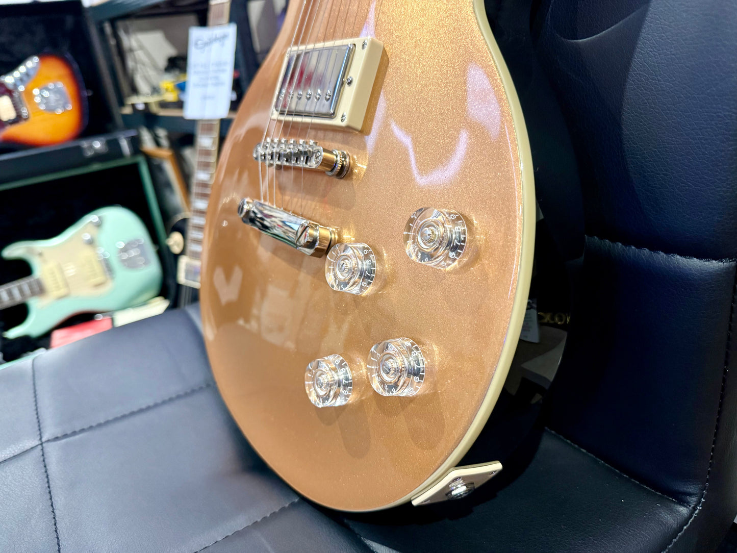 🌟2019🌟 Epiphone Les Paul Muse~ Smoked Almond Metallic~ Coil Tap~ Cherished!