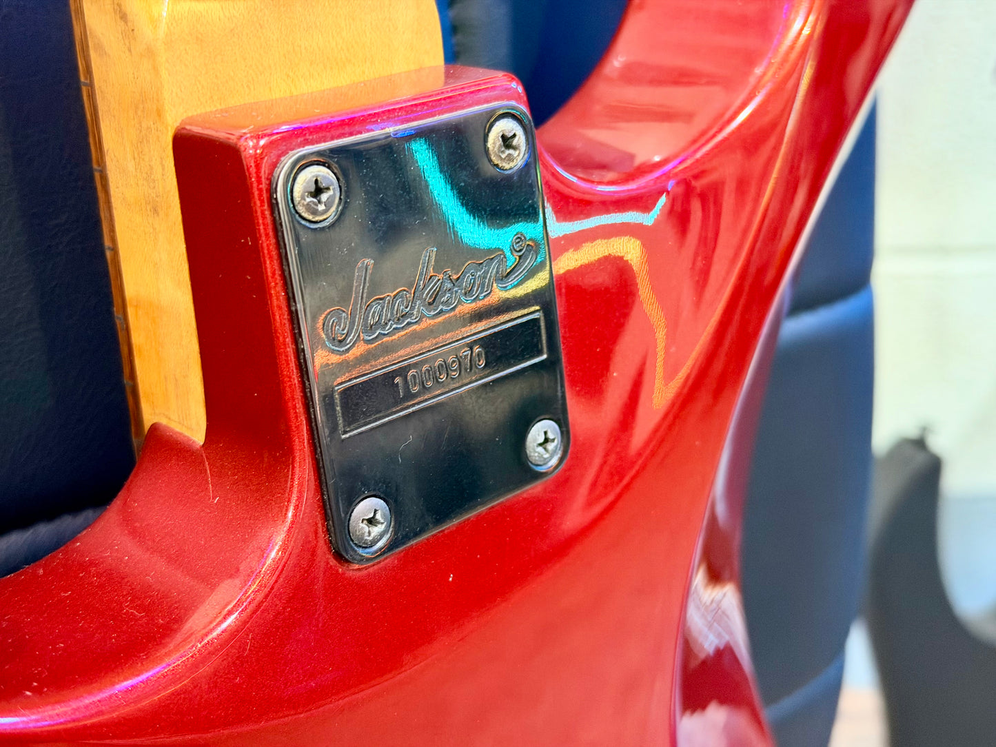 🔥90’s KOREA🔥 Jackson PS-1 Performer Metallic Red~ Floyd Rose~ HSH Pickups!