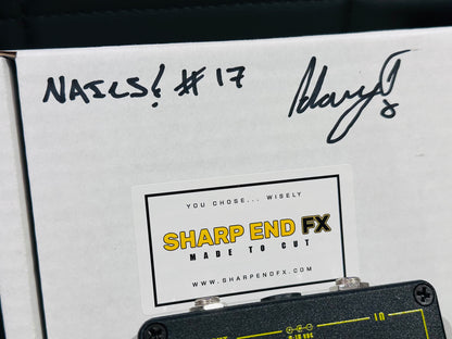 🔥RARE🔥 Sharp End FX Nails Impact Overdrive Guitar Effects Pedal~Massive Wagons