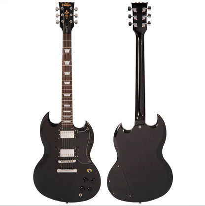 Vintage V69 Coaster Series Electric Guitar ~ Boulevard Black