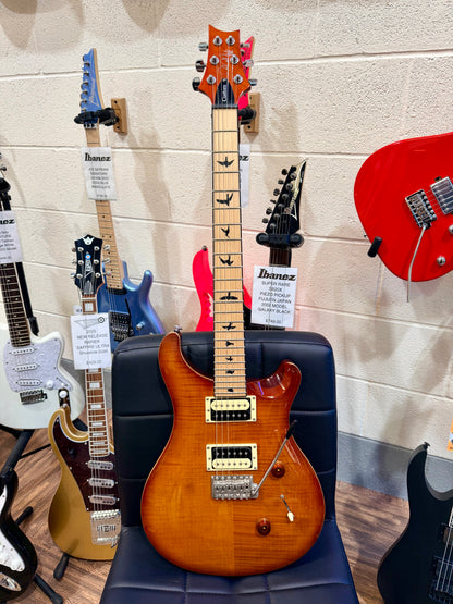 🌟2017 RARE🌟 PRS SE Custom 24 Limited Edition~ Maple Neck~ Vintage Sunburst!
