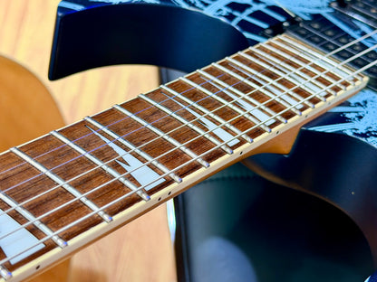 🔥RARE🔥 Ibanez RG09LTD Pegasus Royal Blue~ 2009 Limited Edition~ Glow In The Dark!