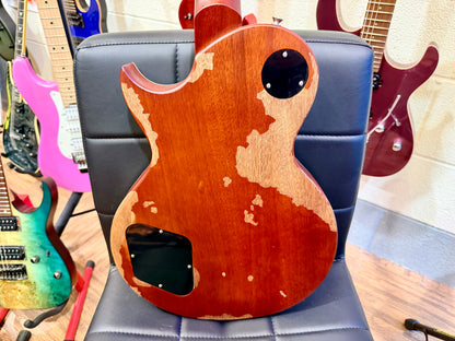 🔥UPGRADED🔥 Vintage V100 Icon Distressed Gold Top~ SETH LOVER Pickups + Gotoh!