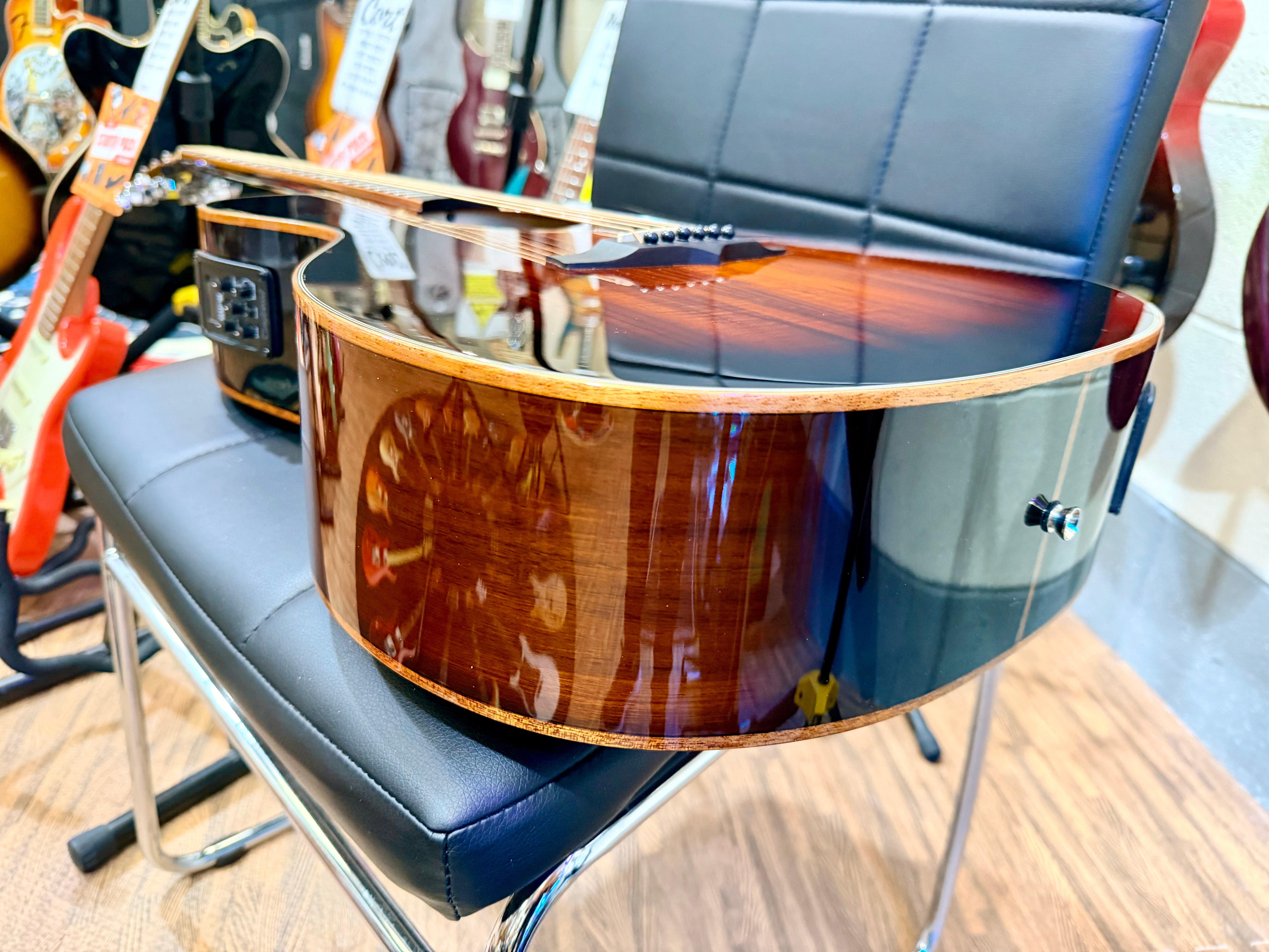 🪵2024🪵 Tanglewood TWX6CEK Winterleaf~ Grand Auditorium Electro ~ Koa Exotic!