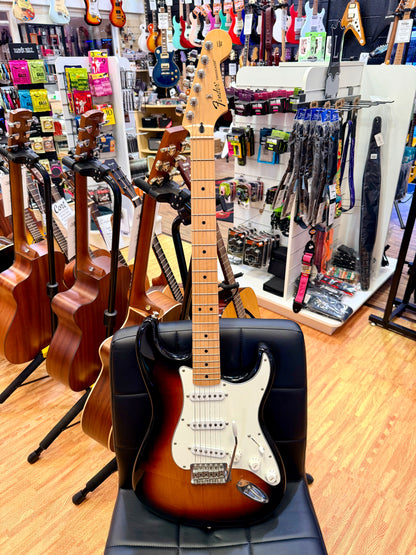 ☀️2017☀️ Fender Standard Stratocaster~ Mexican MIM~ Brown Sunburst~ Maple~ Strat