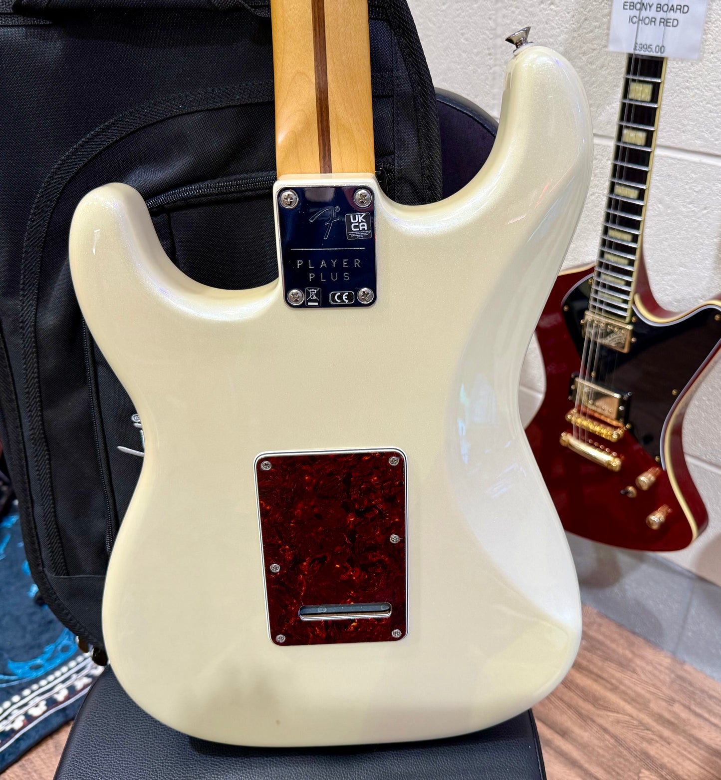 🌟2021 MINT🌟 Fender Player Plus Stratocaster~ Olympic Pearl White~ Push/Pull!
