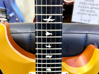 🔥RARE 2023🔥 PRS CE24 Satin Gold Top Limited Edition~ Natural Back~ USA~ Gig Bag