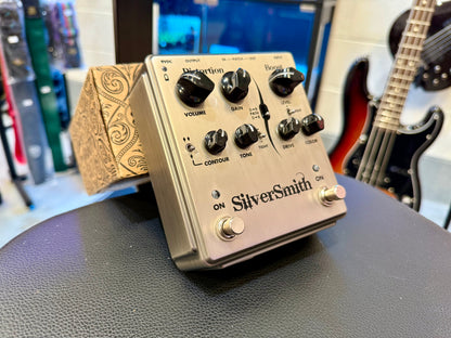 🔥 Egnater Silversmith Distortion and Boost Guitar Effects Pedal~ Boxed! 🔥