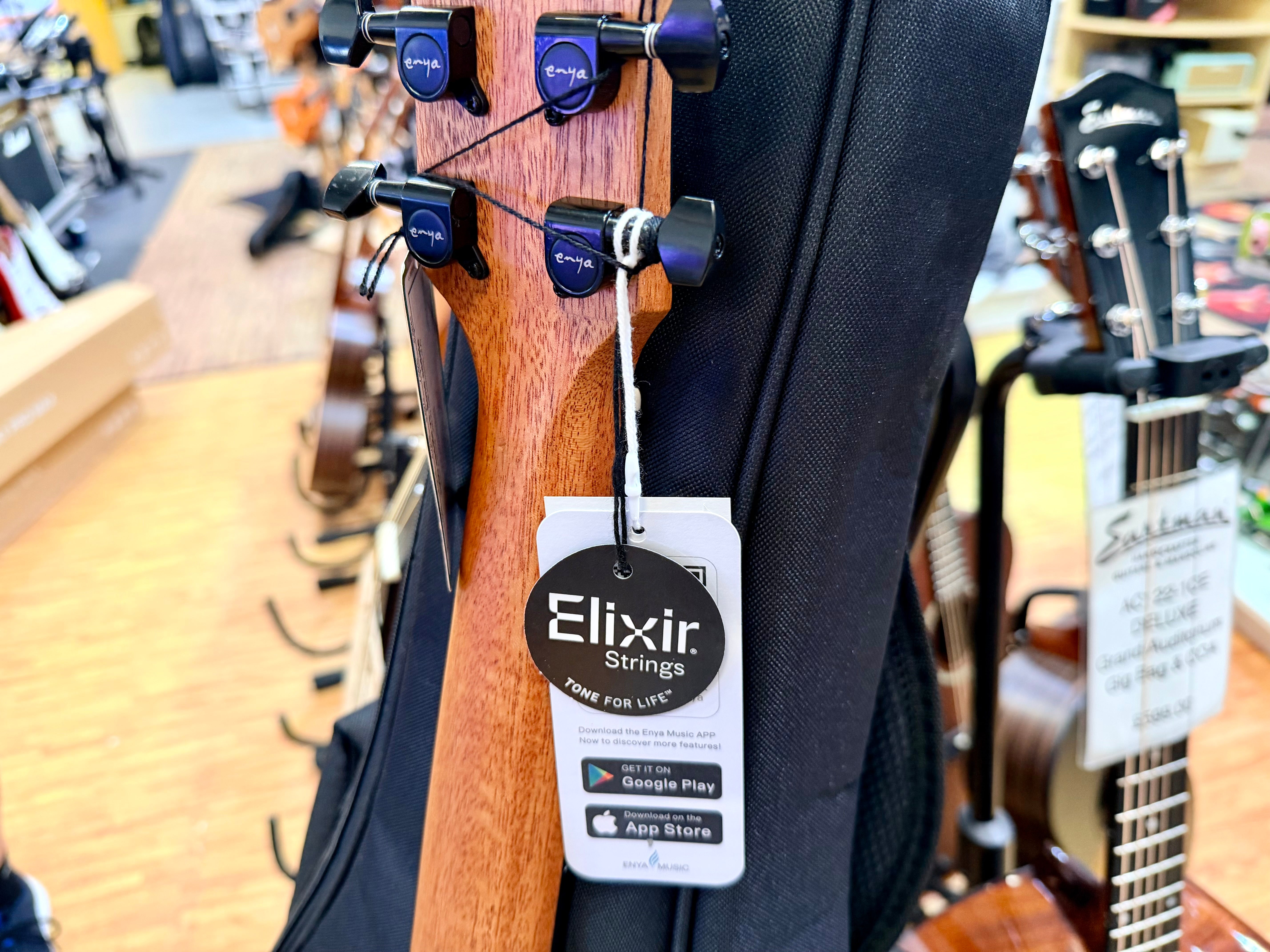 🔥2026 NEW🔥 Enya EB-X1 SP1 Pro Max 34” Electro Acoustic Travel Smart Guitar!