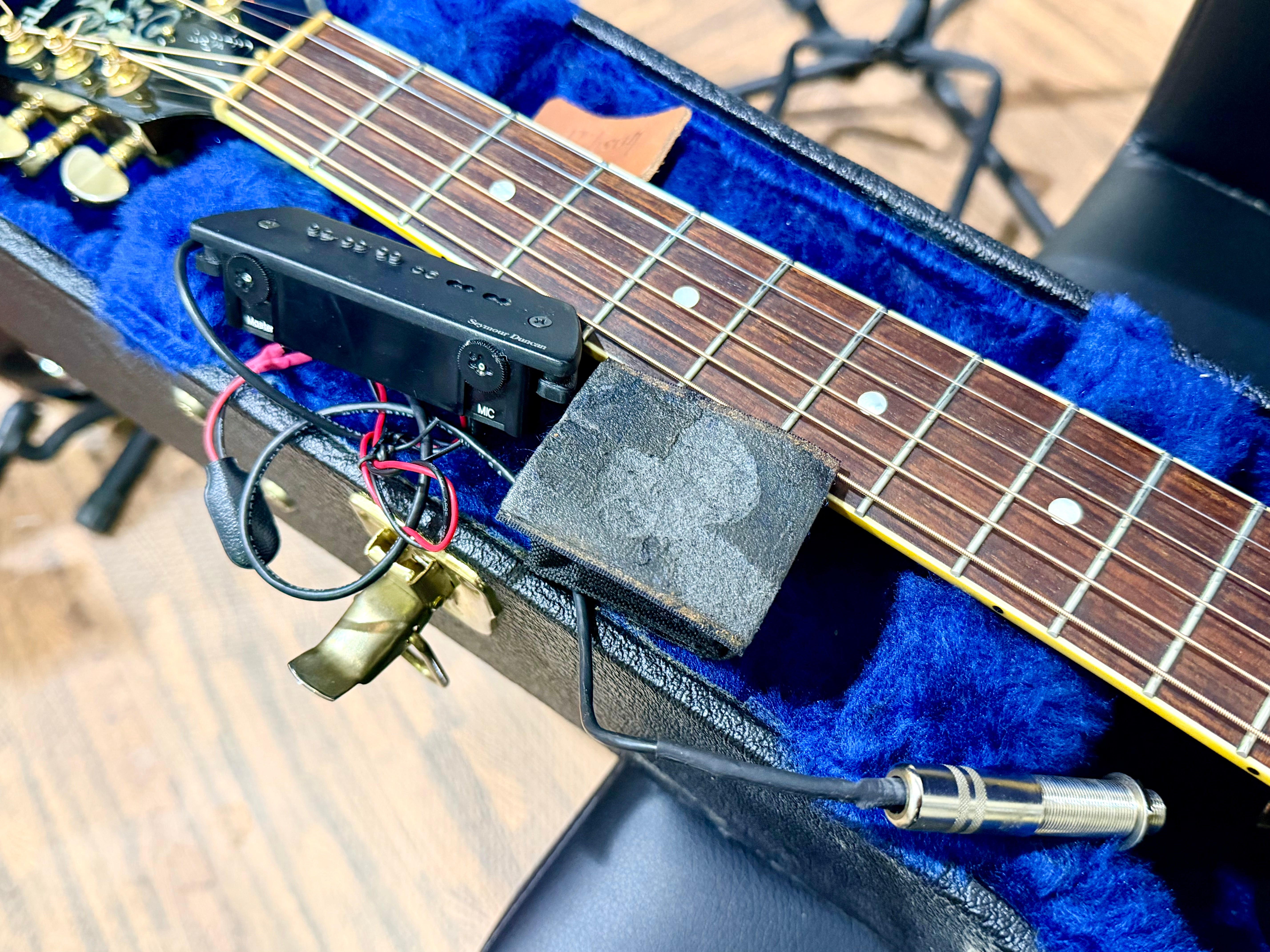 ⭐2011⭐ Gibson J-45 Custom Acoustic Guitar~ Rosewood~ Seymour Duncan SA-6 Pickup!