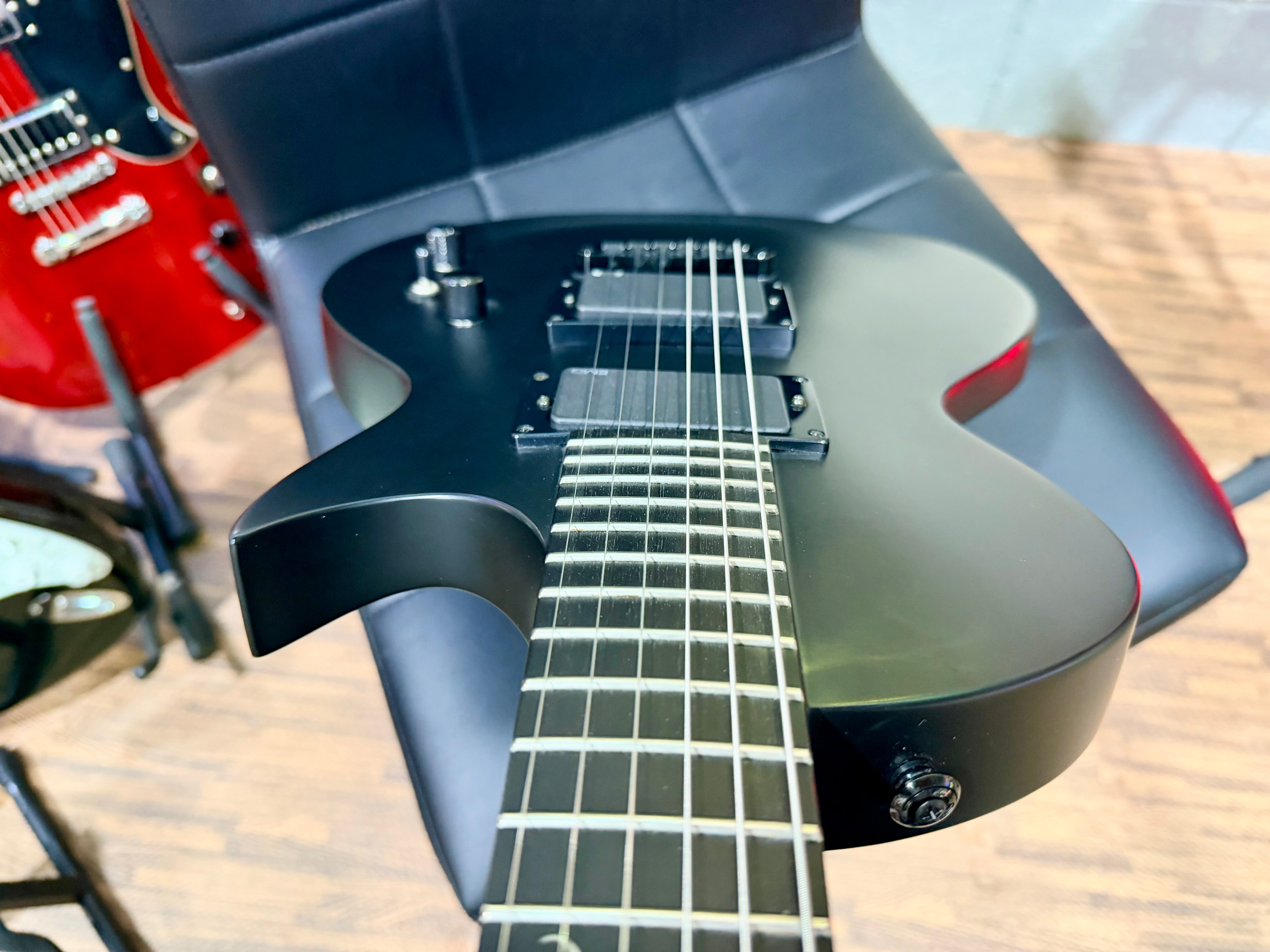 🔥RARE🔥 ESP LTD EC-2005 30th Anniversary~ Satin Black~ Limited Edition + Case!