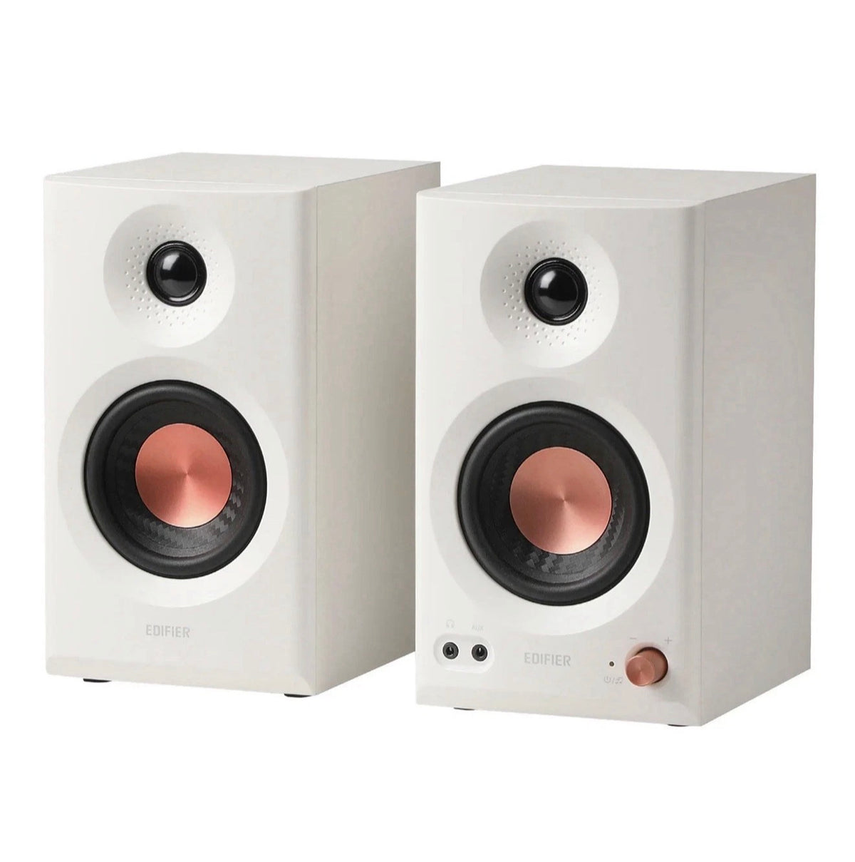 Edifier MR3 Hi-Res White Active Bookshelf Studio TV/MAC/PC Speakers/Monitors