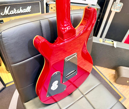 🌟2024🌟 PRS SE Custom 24-08 Charcoal Red Burst~ Locking Tuners & Gig Bag!