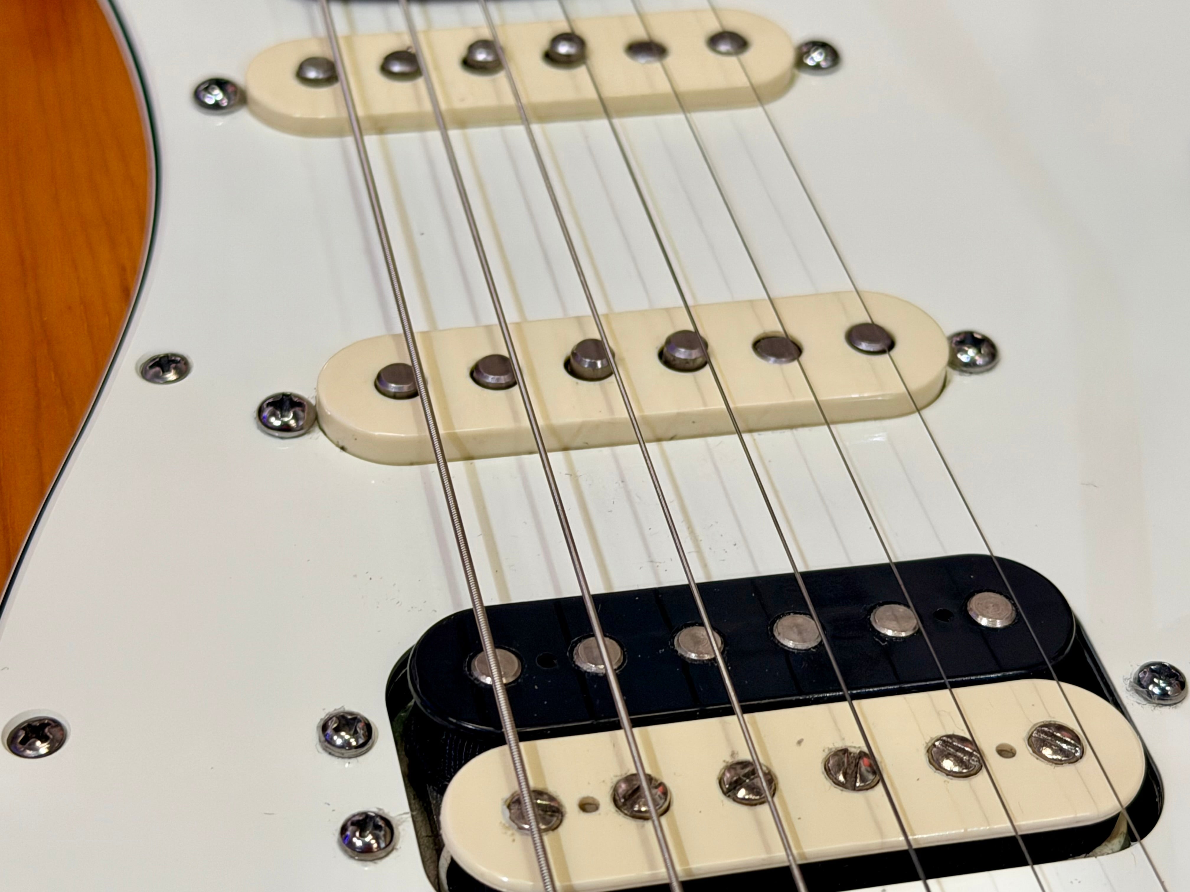 🇺🇸 2015 Fender American Standard Stratocaster HSS Shawbucker~ Sienna Sunburst!