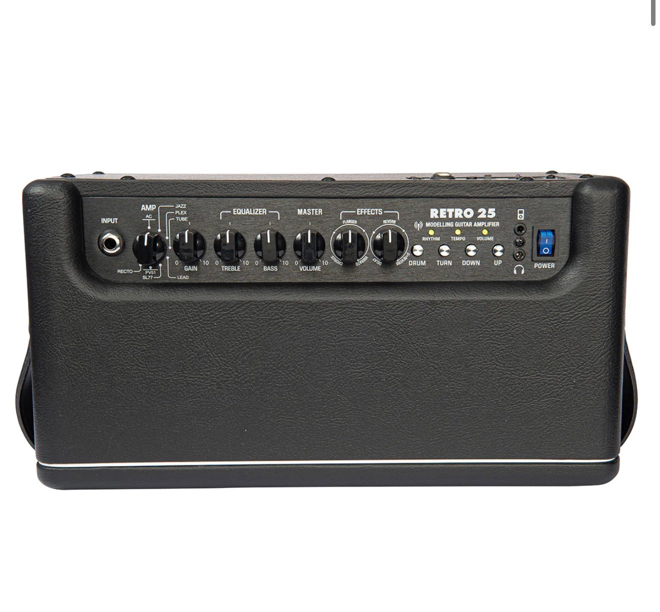 🔥NEW🔥Vintage Retro 25w Guitar Amplifier with DSP + Drum Machine~ Black