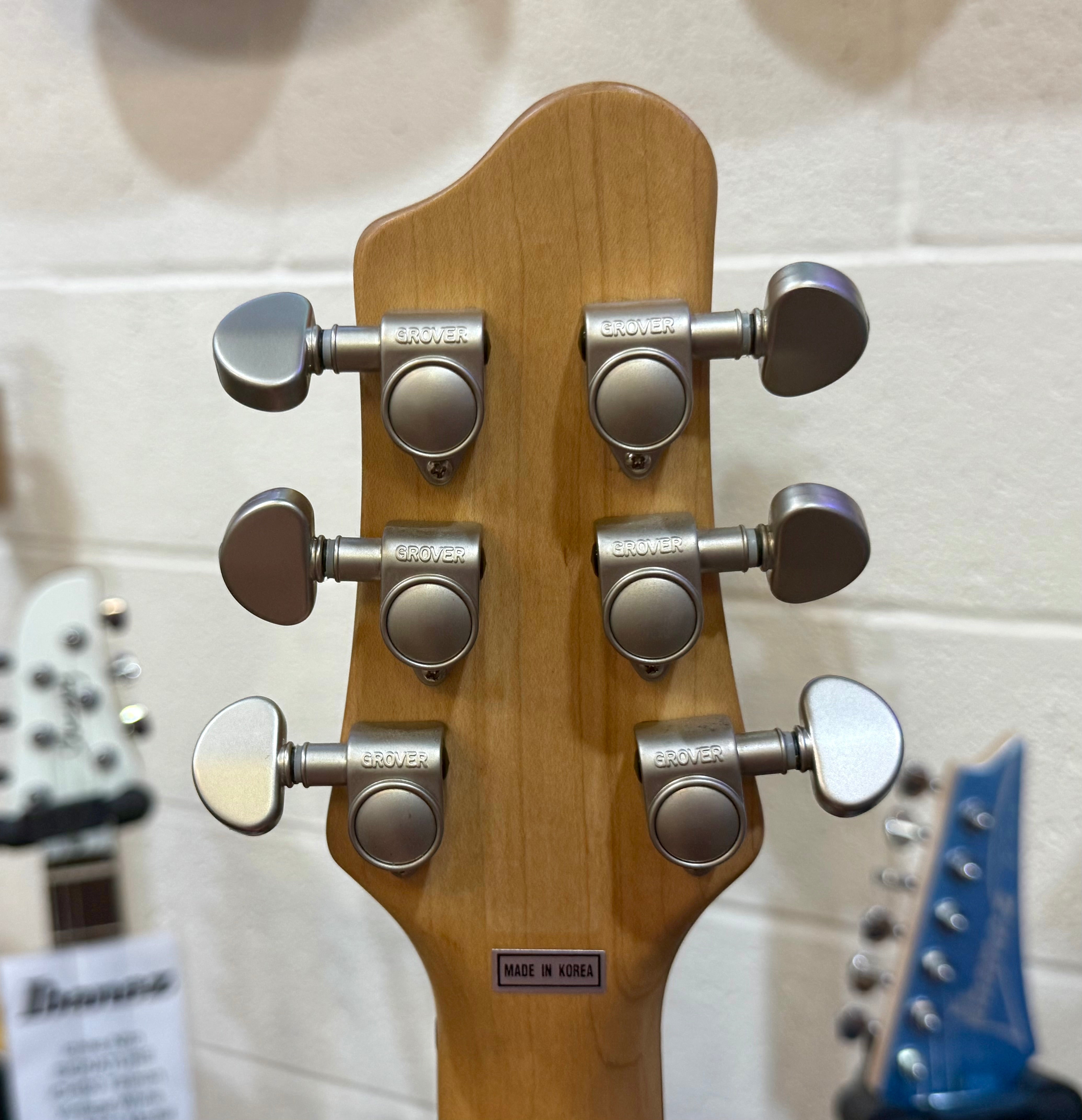 🌟KOREAN🌟 Shine SIL-410 F-Hole Electric Guitar~ Made In Korea~ Natural Gloss!