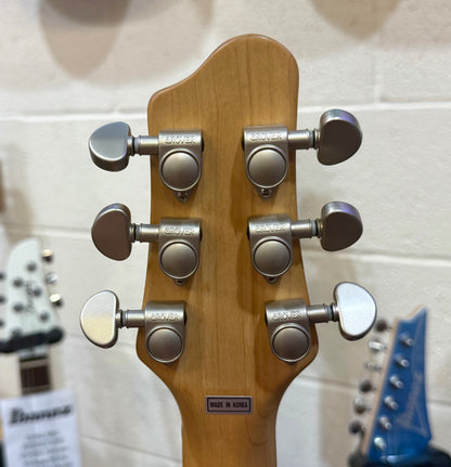 🌟KOREAN🌟 Shine SIL-410 F-Hole Electric Guitar~ Made In Korea~ Natural Gloss!