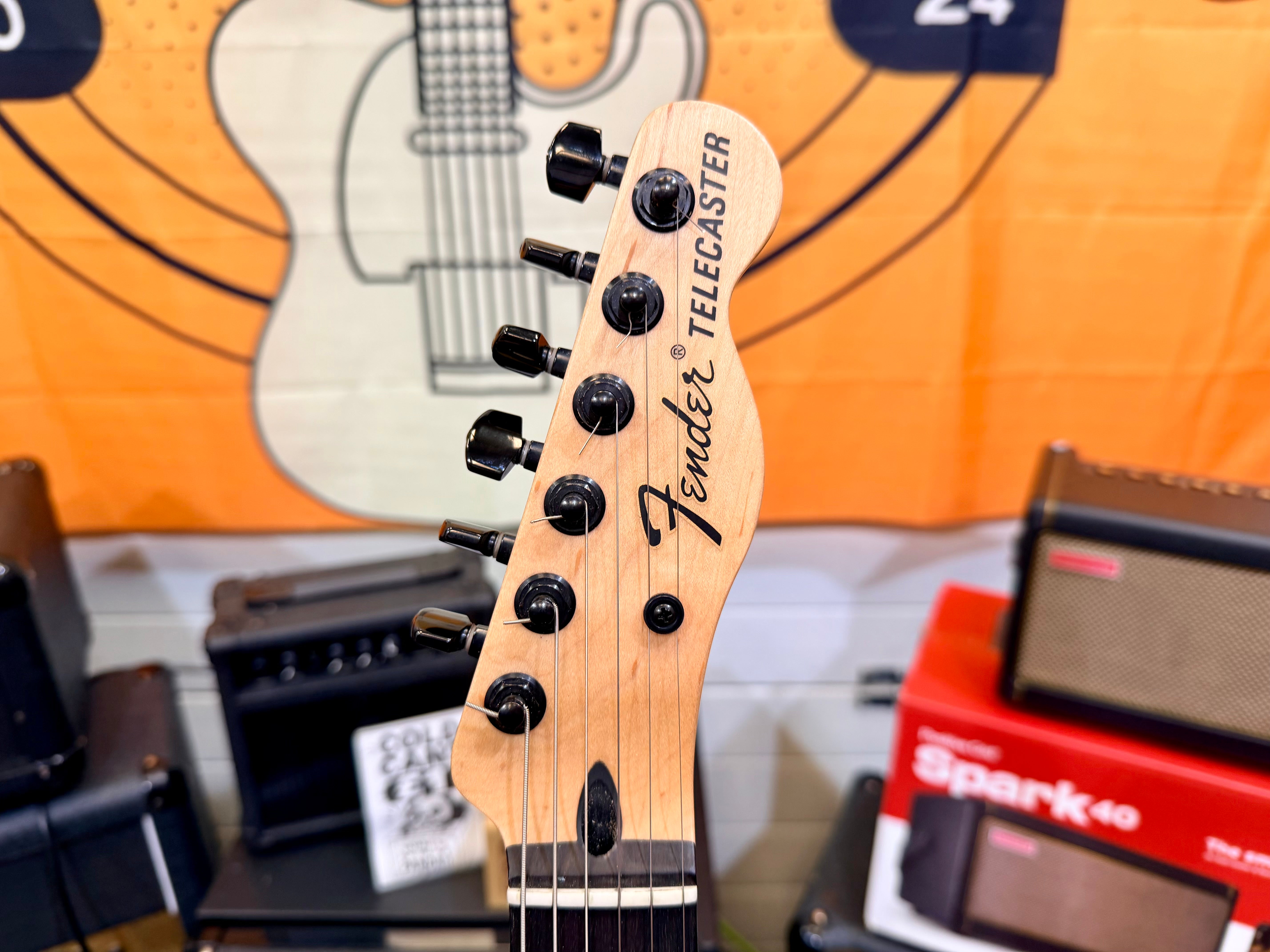 🔥 Fender Jim Root Telecaster~ Black Ebony~ EMG 81/60~ 2021 Neck & 2015 Body 🔥