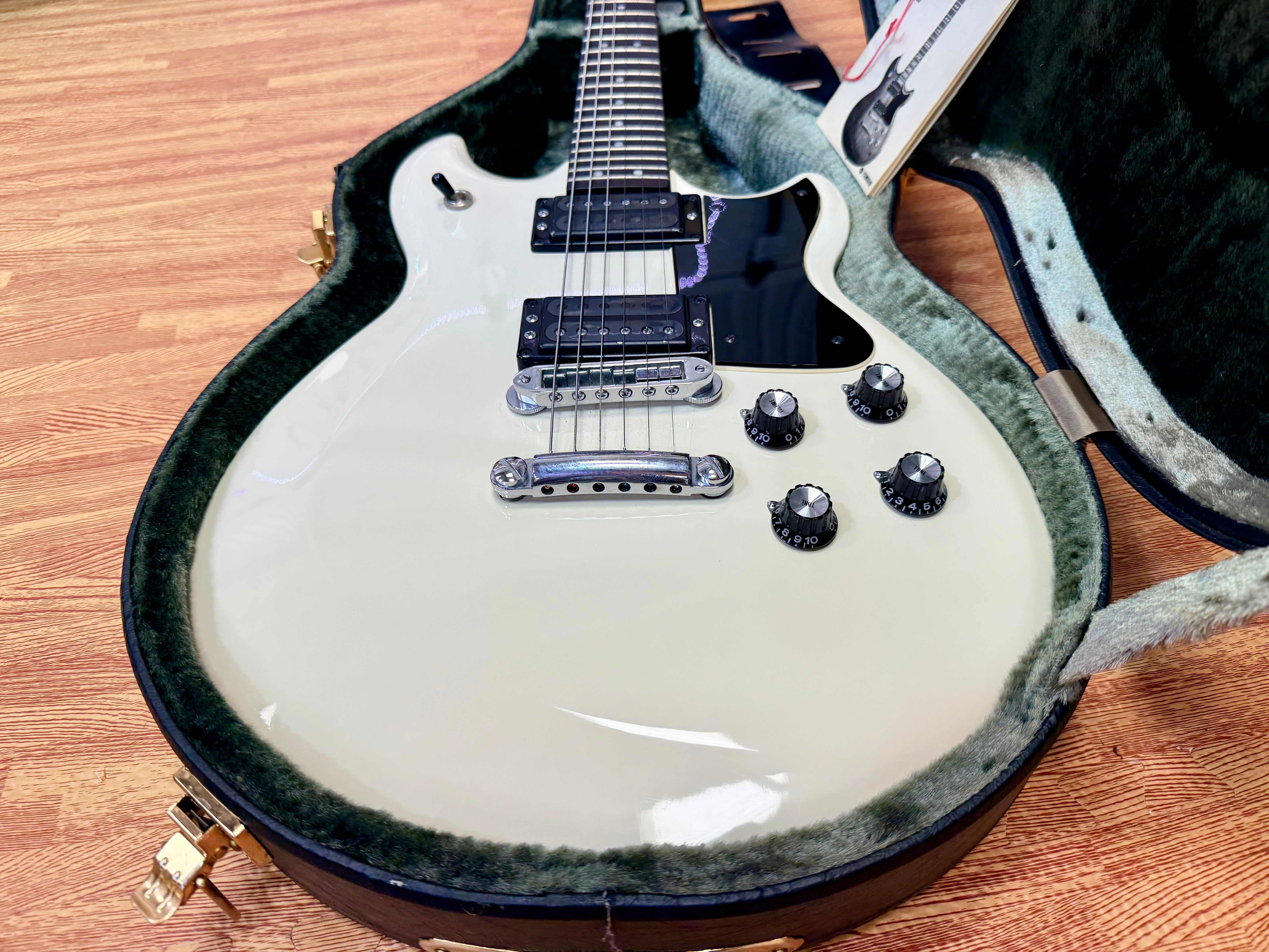 🇯🇵 Yamaha Super Flighter SF500~ 1978~ Vintage White ~ Made in Japan~ Case 🇯🇵