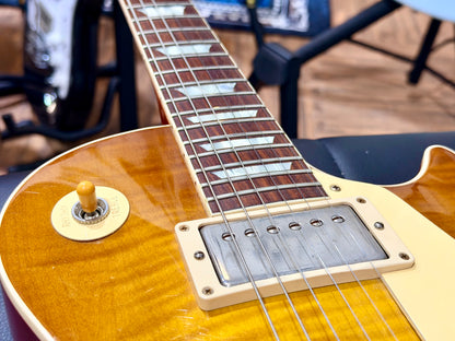 🔥2018🔥 Gibson 1959 Les Paul Custom Shop R9 VOS~ Historic Reissue~ Honey Burst!