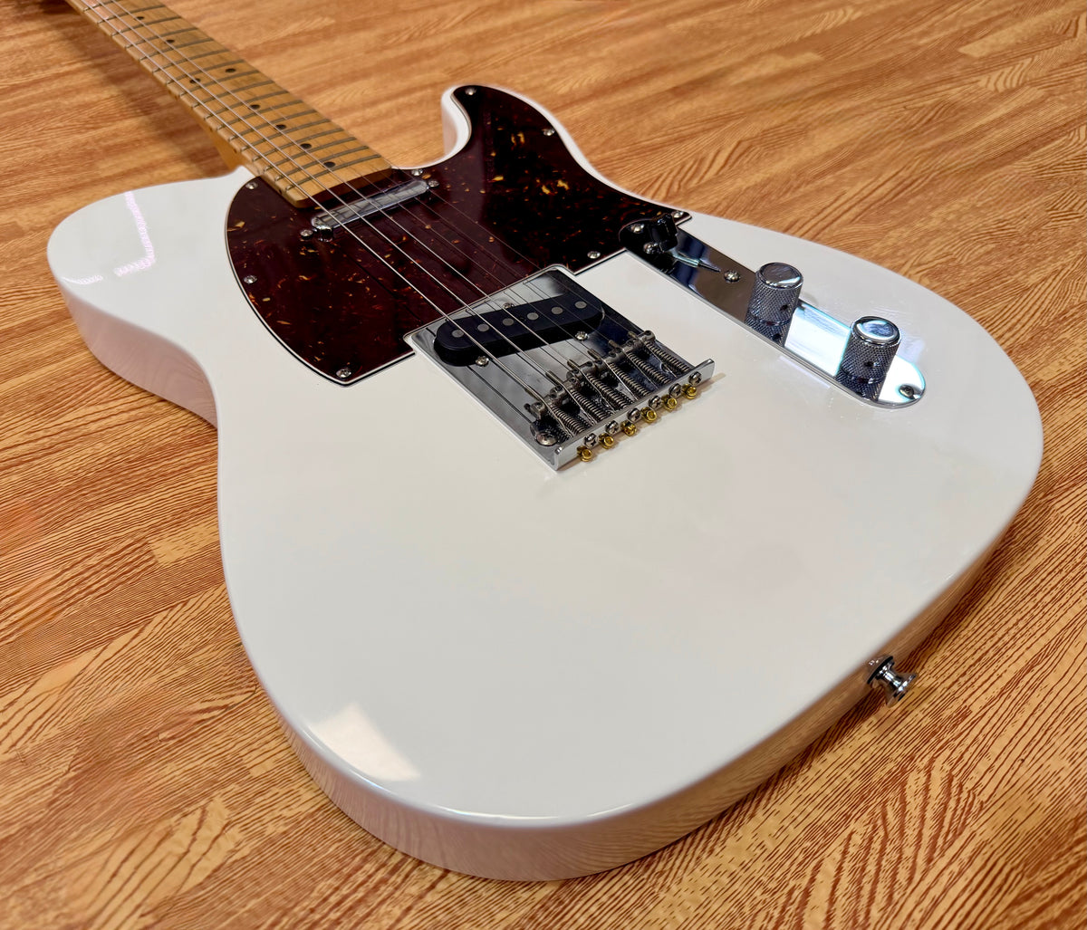 ⚡️1996⚡️ Fender Mexican Standard Telecaster MIM Polar White~ Tex-Mex Pickups!