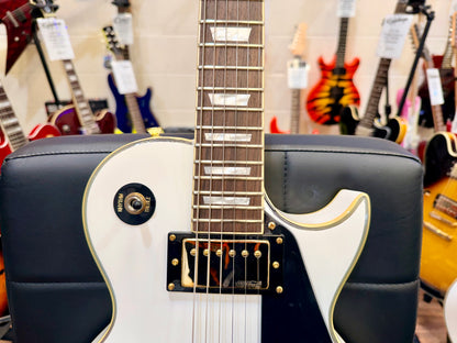🔥B-STOCK🔥 Vintage V100 ReIssued Electric Guitar – Arctic White Les Paul V100AW