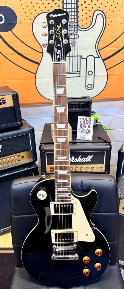 🔥2017🔥 Epiphone Les Paul Standard~ Ebony Gloss Black Electric Guitar