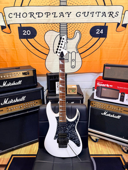 🔥2007🔥 Ibanez RG350DX White~ HSH Edge III Tremolo~ PRS Bridge P’up!