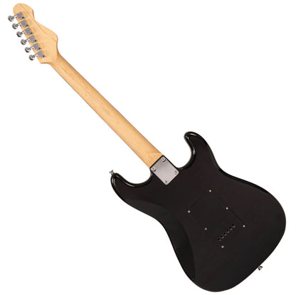 Vintage V60 Coaster Series Electric Guitar ~ Left Hand Boulevard Black