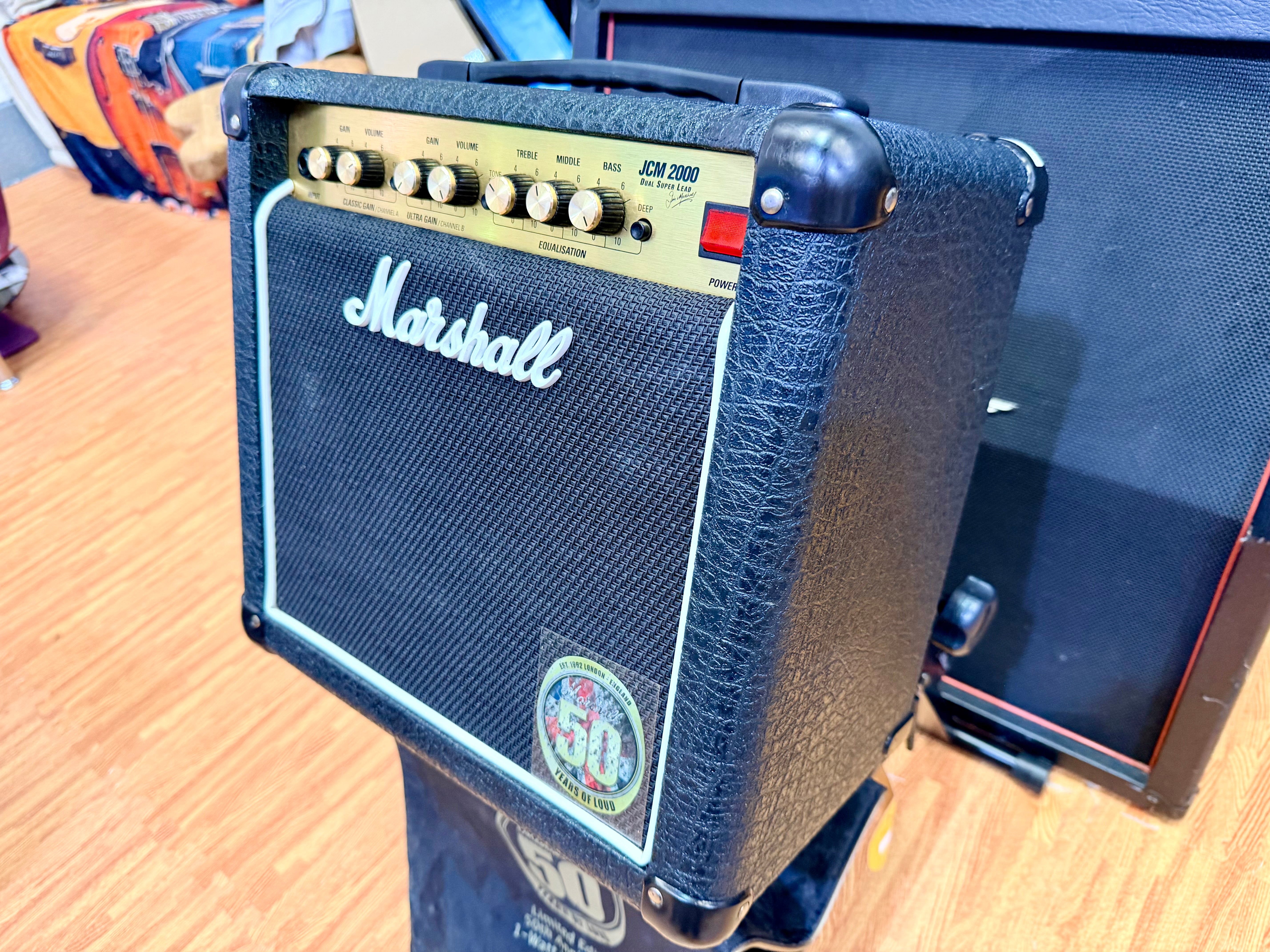 🔥RARE🔥 Marshall 50th Anniversary JCM 2000 1C DSL1 1-Watt Guitar Amp Combo 2012!