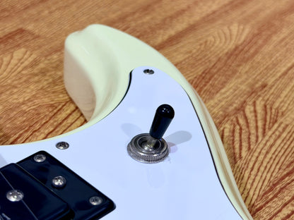 ✨MINT✨ Eastwood Sidejack Pro DLX~ Vintage White 2017 Electric Guitar Mosrite!