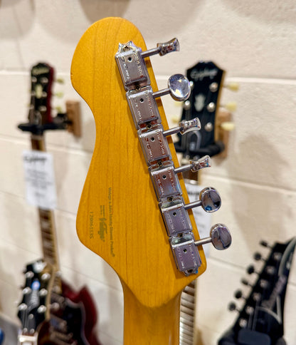 🔥2020🔥 Vintage V6 Thomas Blug Signature Guitar~ Distressed Relic~ Vintage White