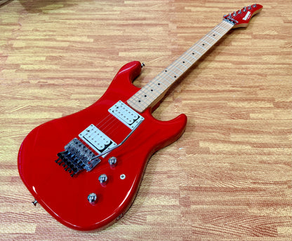 🔥2021🔥 Kramer Pacer Classic FR Special~ Scarlet Red Metallic~ Floyd Rose HH!