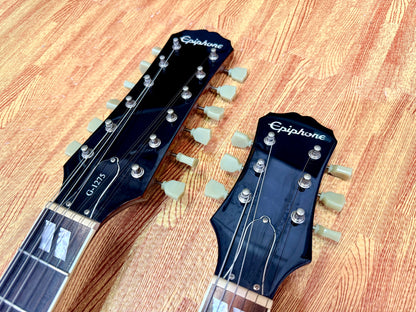 ⚡️RARE⚡️ Epiphone G-1275 Double Neck Cherry~ 2014 Limited Edition 6/12 String!