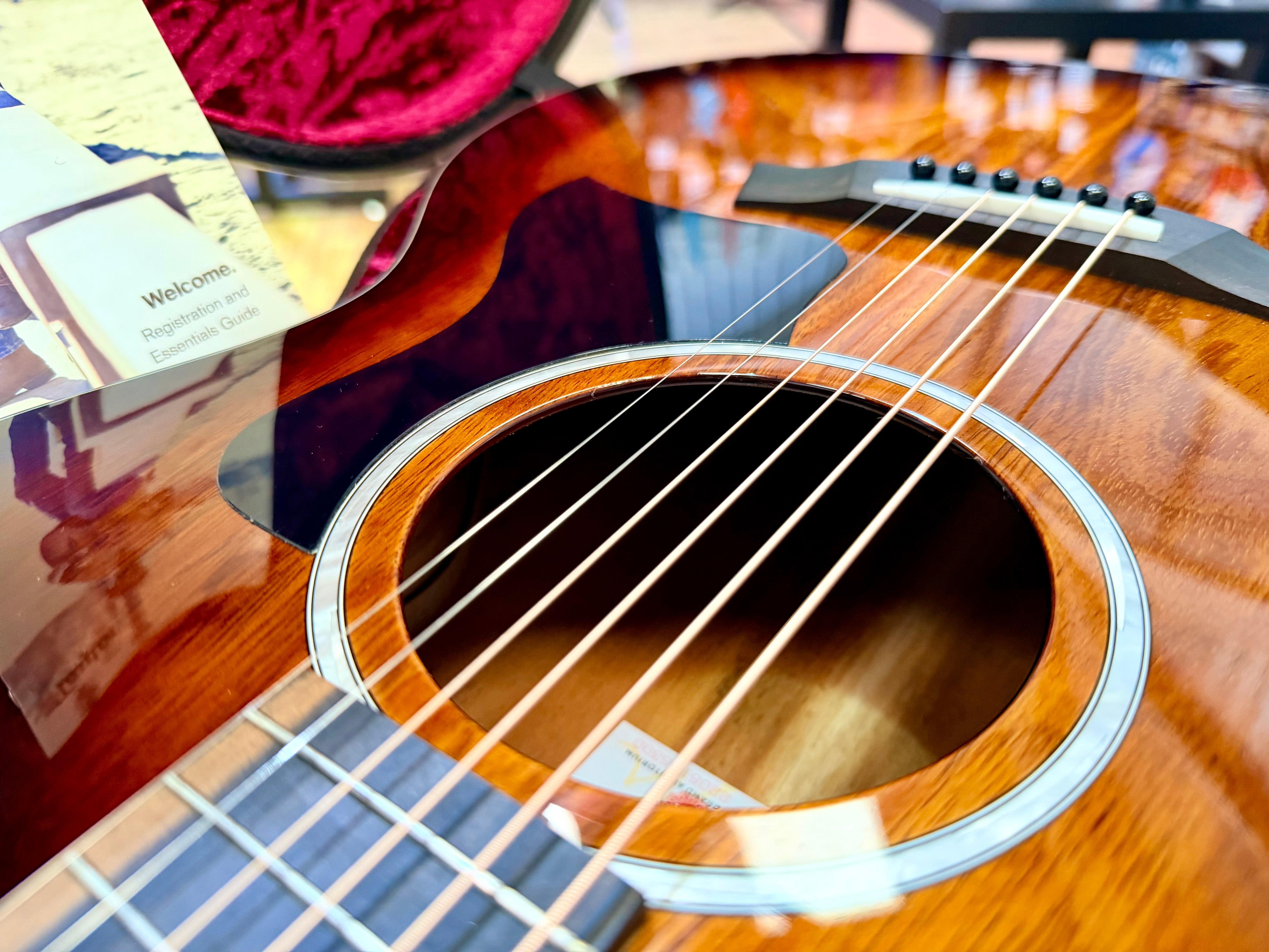 ✨2025✨ Taylor 224ce-K DLX Electro Acoustic Guitar~ Koa Deluxe Grand Auditorium!