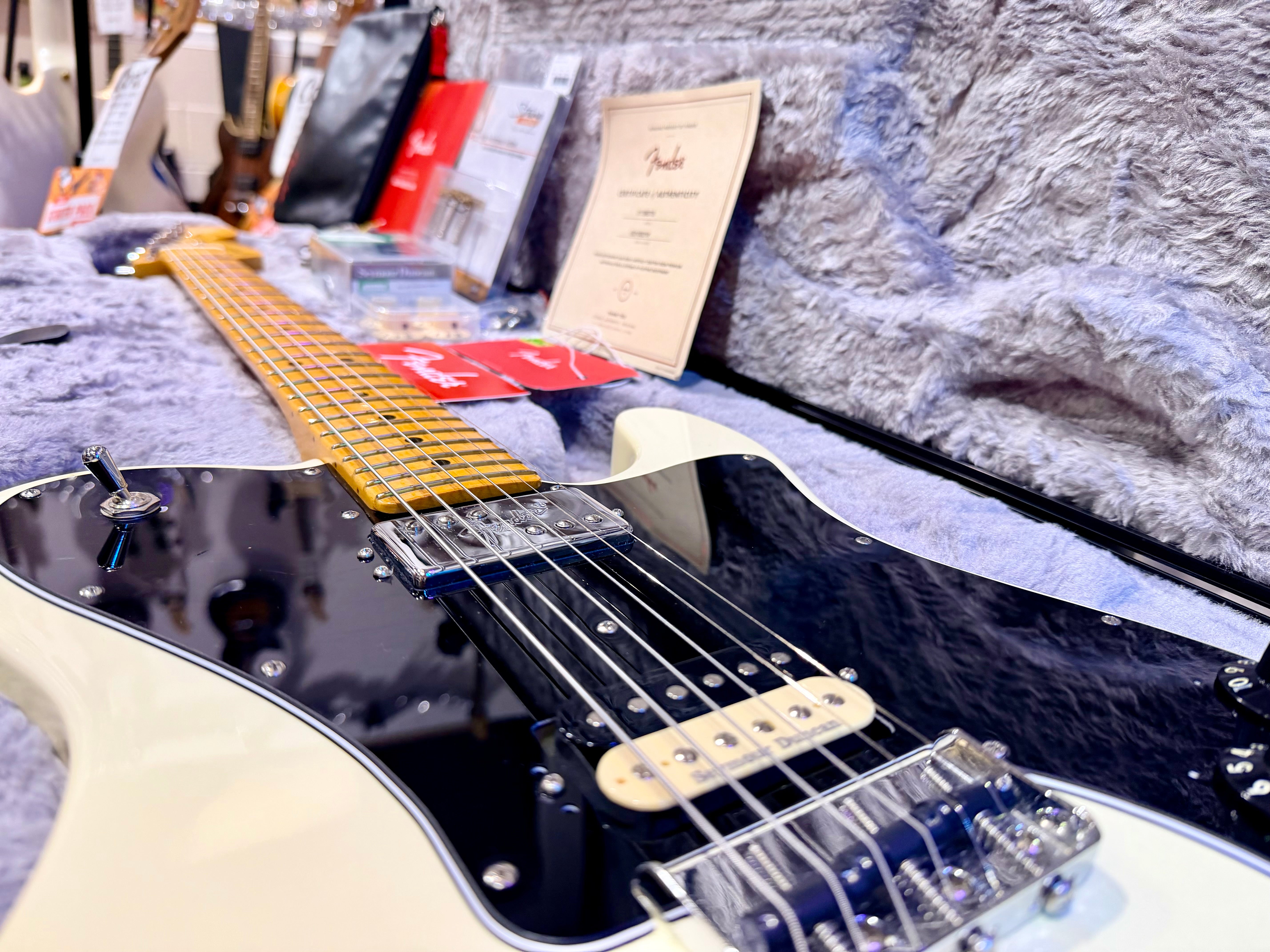 🔥UPGRADED🔥2021 Fender American Professional II Telecaster Deluxe~ Olympic White