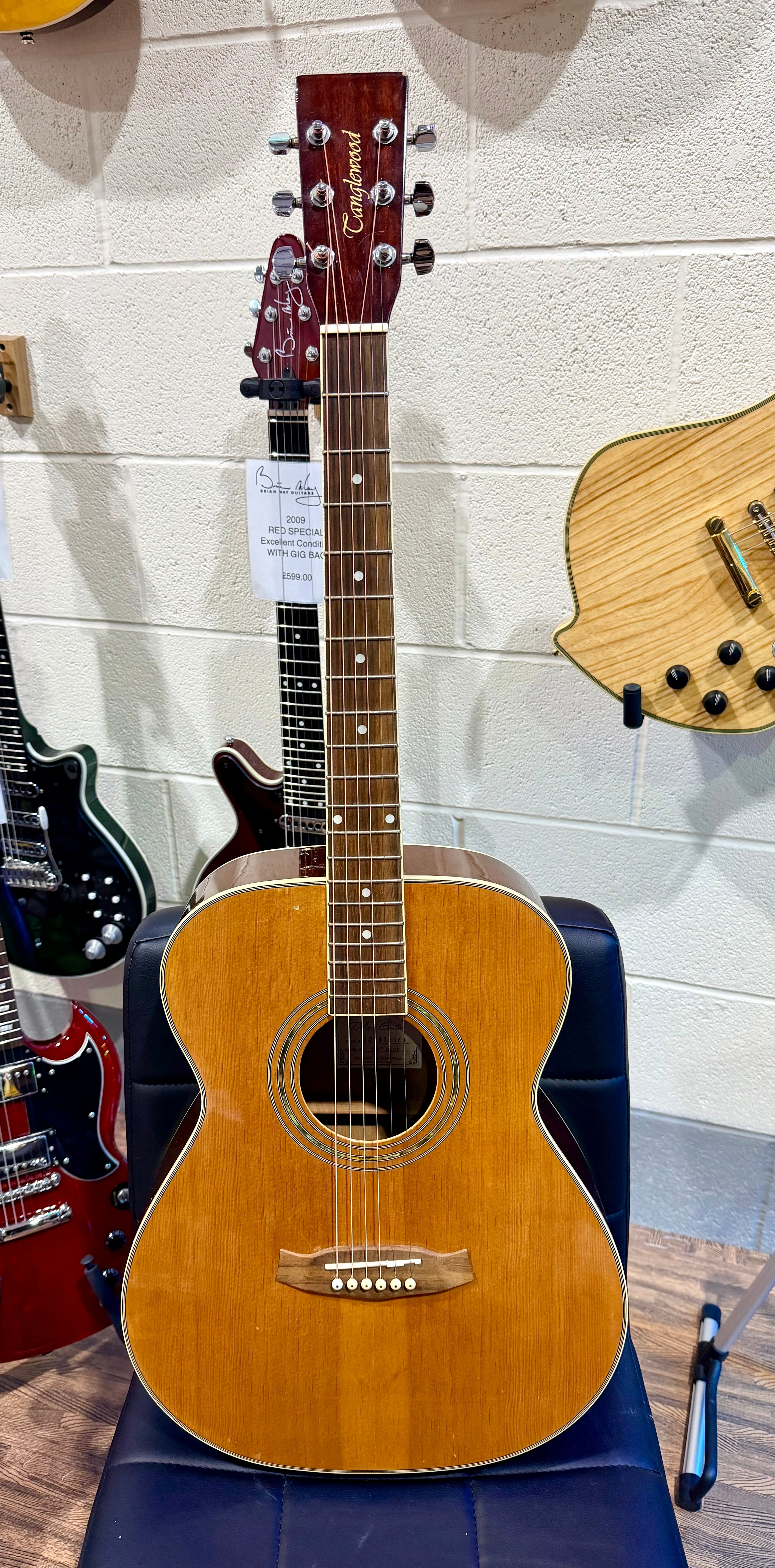 🎸 Tanglewood Discovery DBT DLXF Acoustic Guitar~ Full Size Folk~ Natural 🎸