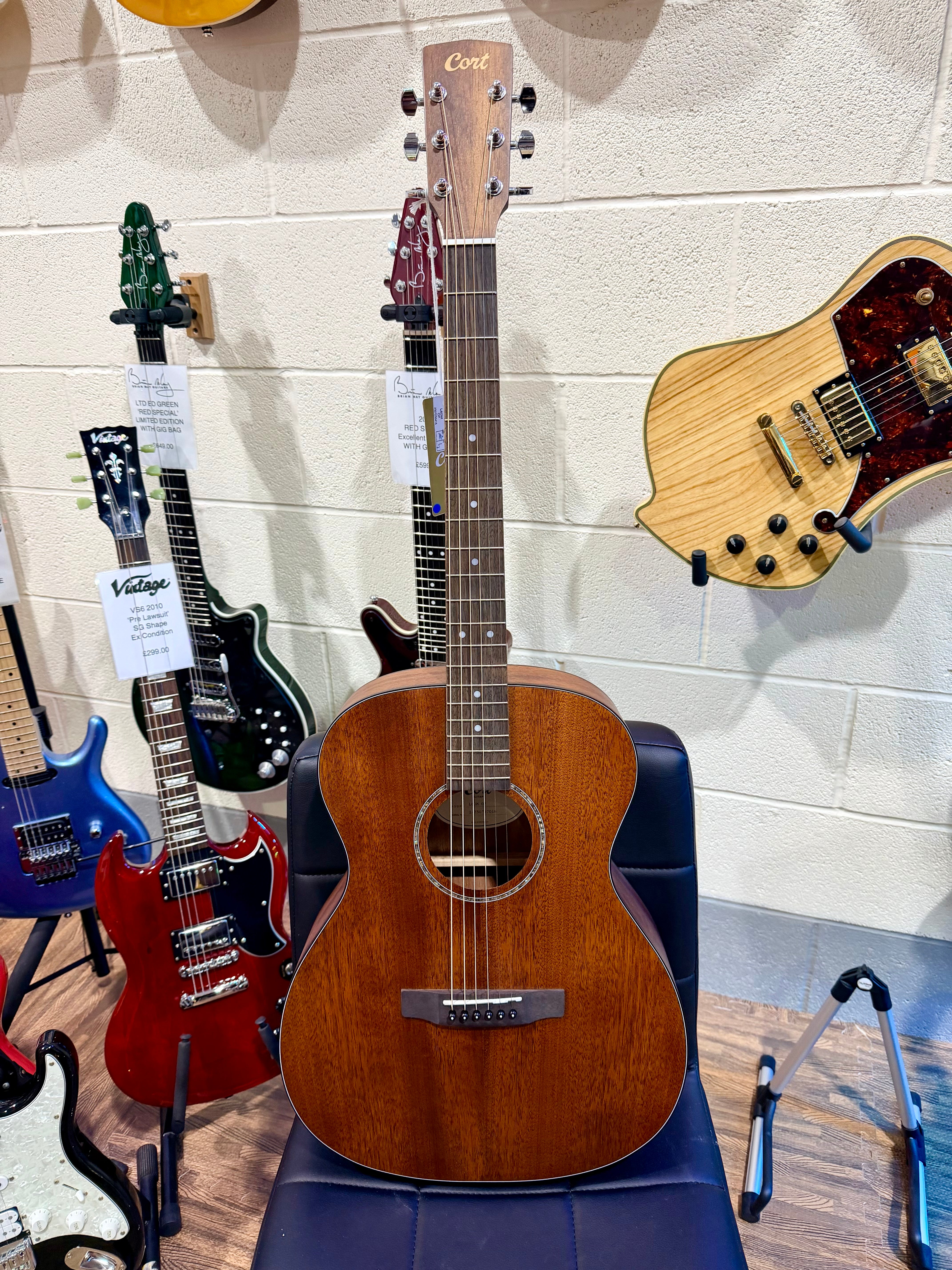 🌟BRAND NEW 2025🌟 Cort L60M OP Mahogany Acoustic Guitar~ Open Pore Finish!